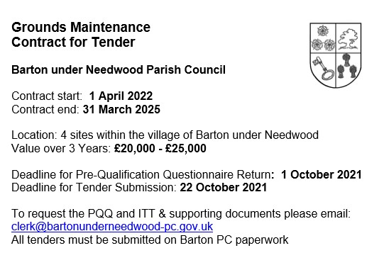 GROUNDS MAINTENANCE CONTRACT